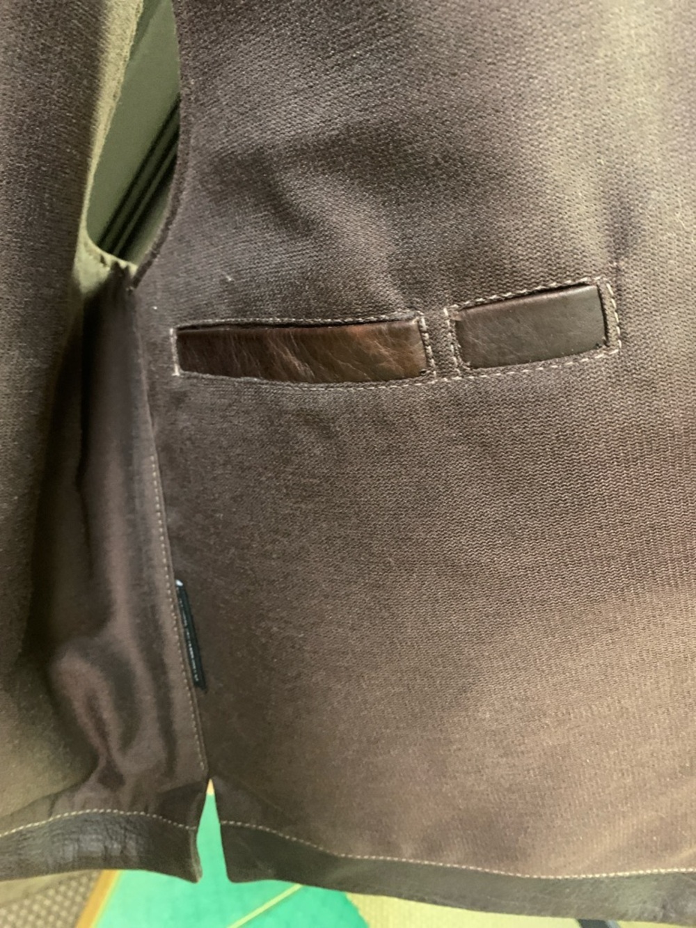 Coronado Leather Brown Leather Holster Vest - Picture 7 of 16